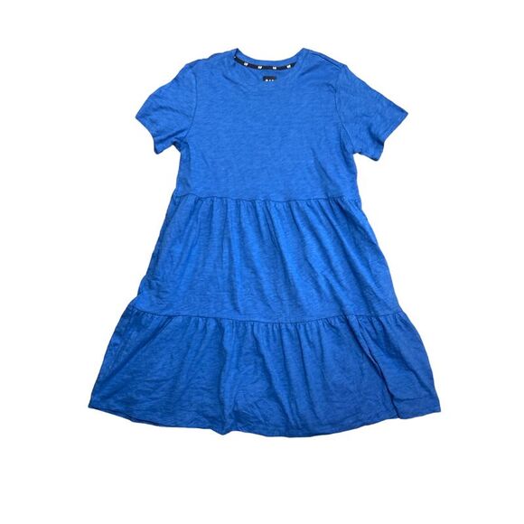 GAP Dresses & Skirts - GAP Women's Soft Short Sleeve Crew Neck Tiered Dress - Nautical Blue